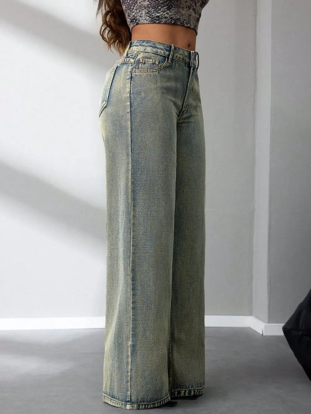 Elevate Your Style with High Waist Wide Leg Jeans