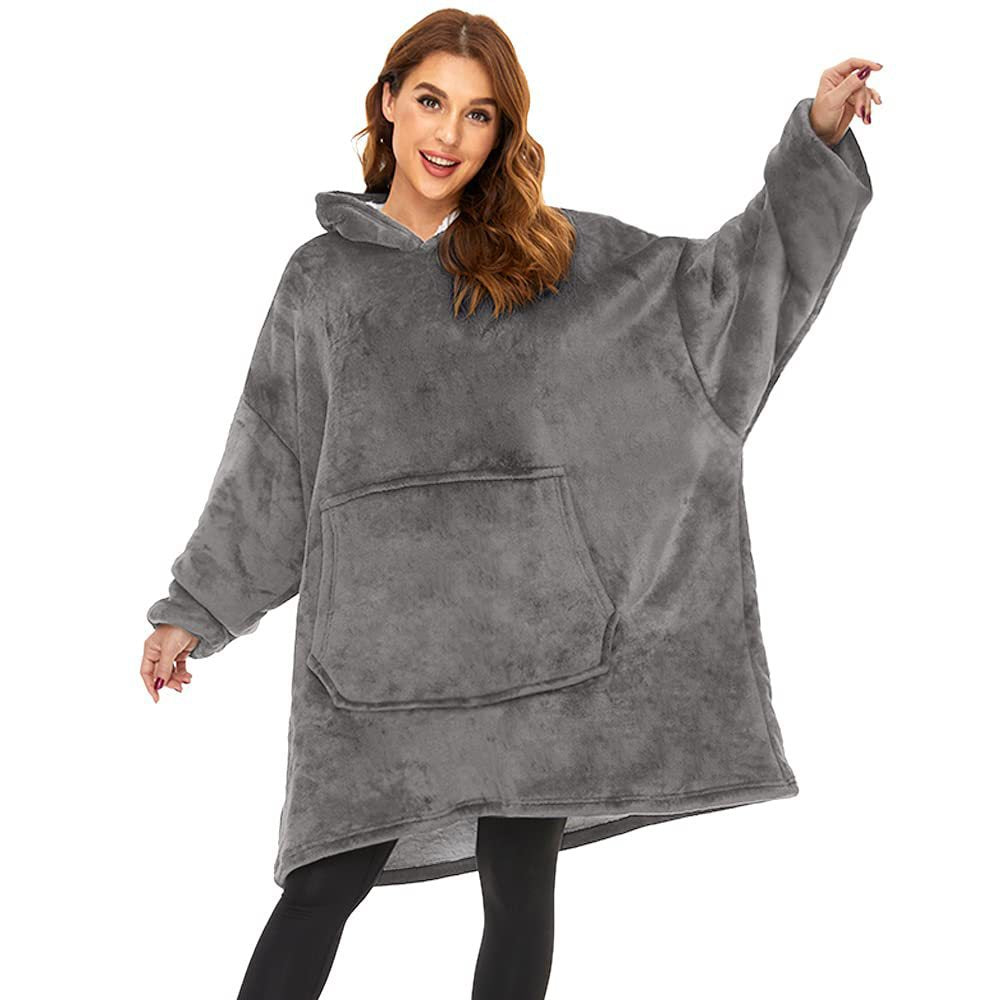 Cozy Up with Our Hooded Fleece Jacket Nightgown for Ultimate Comfort
