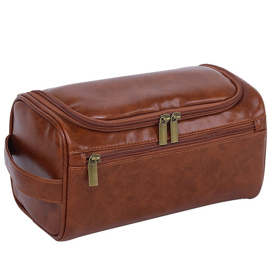 Large Travel Toiletries Bag - Ultimate Portable Men's Grooming Solution for Outdoor Adventures