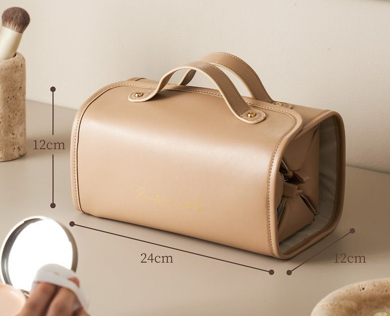 Ultimate Portable Travel Makeup Bag - Large Capacity & Waterproof Design