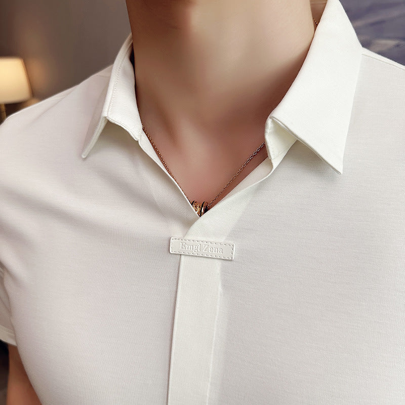 Elevate Your Style with Our Men's Short Sleeve Polo Shirt
