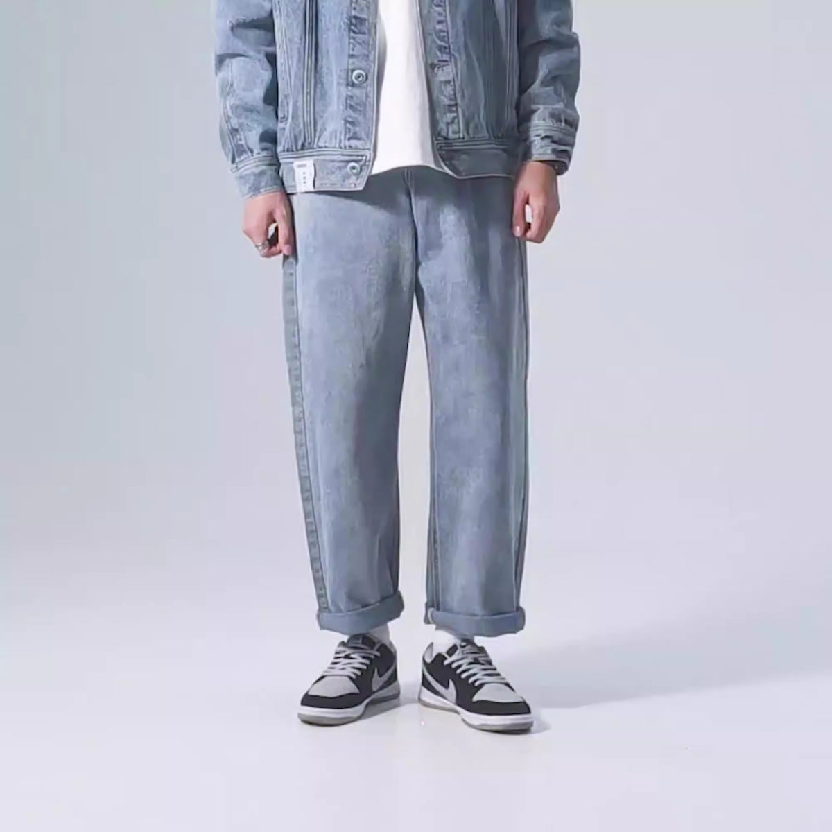 Men's Loose Straight Jeans - Comfortable, Stylish, and Versatile Pants for Everyday Wear