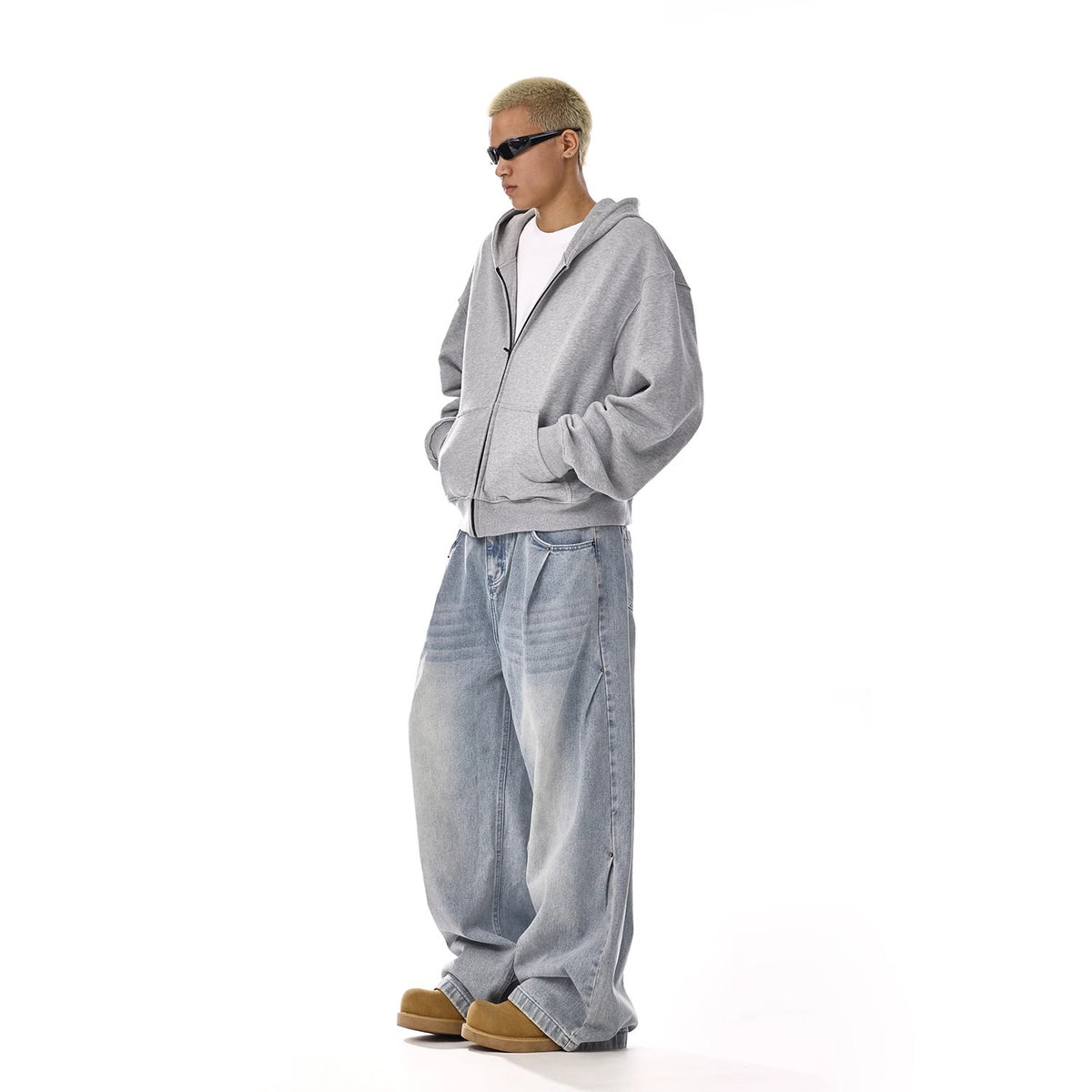 Men's Retro Straight Leg Denim Pants – Elevate Your High Street Style