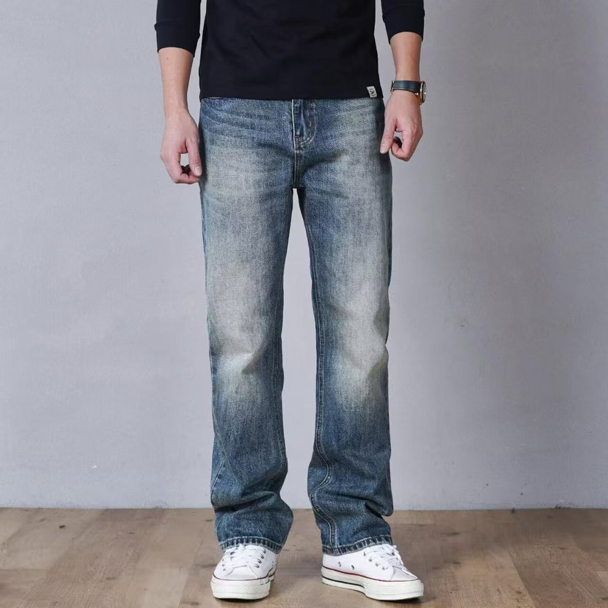 Ultimate Casual Straight Leg Jeans for Men and Women - Comfort Meets Style