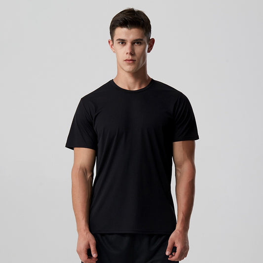 Men's Premium Basic T-Shirt Soft Breathable Slim Fit Casual Essential Tee