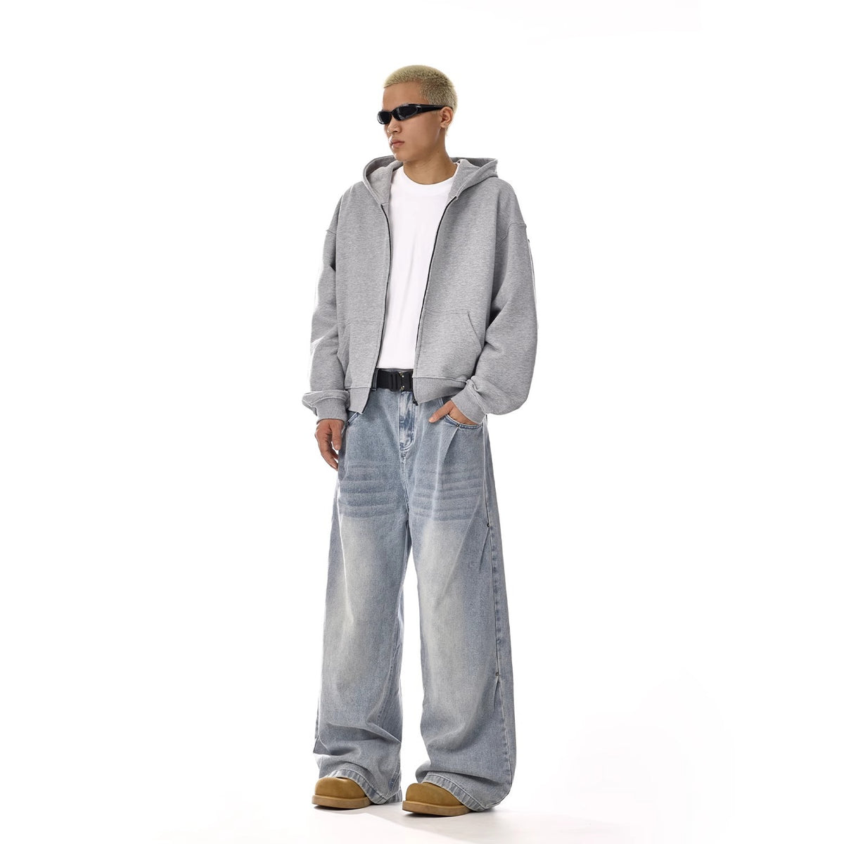 Men's Retro Straight Leg Denim Pants – Elevate Your High Street Style