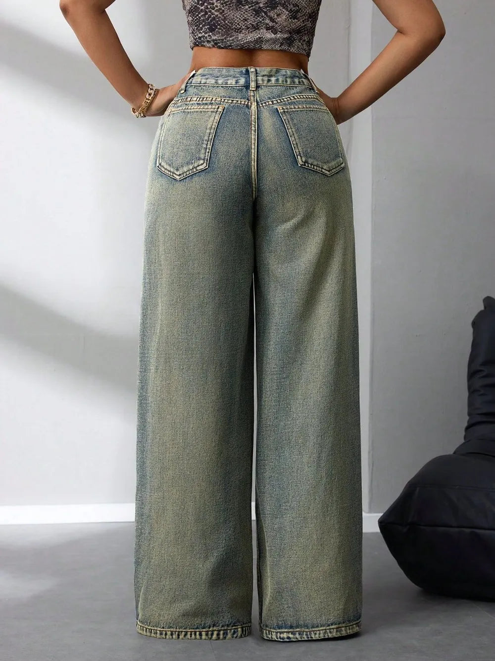 Elevate Your Style with High Waist Wide Leg Jeans