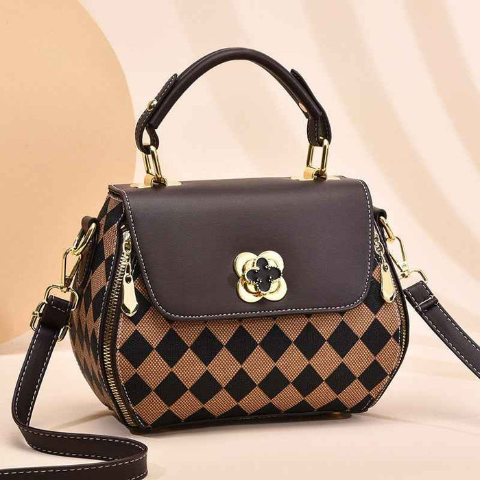 Women Top-handle Bag PU Leather Shoulder & Crossbody Bags
