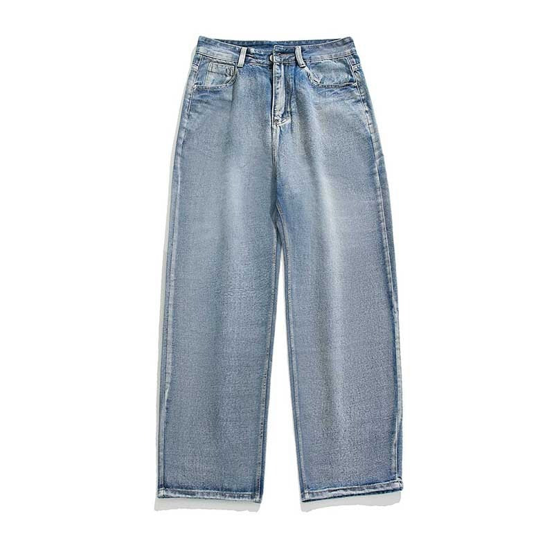 Men's Loose Straight Jeans - Comfortable, Stylish, and Versatile Pants for Everyday Wear