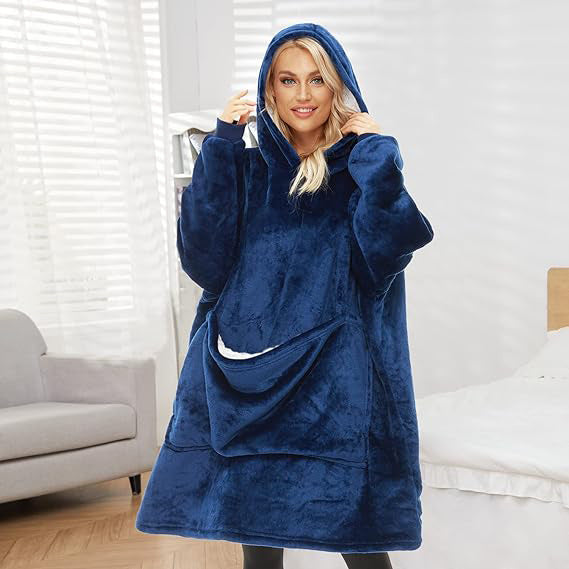Oversized Cozy Pullover Hoodie: Your Ultimate Blanket Hoodie for Warmth and Style