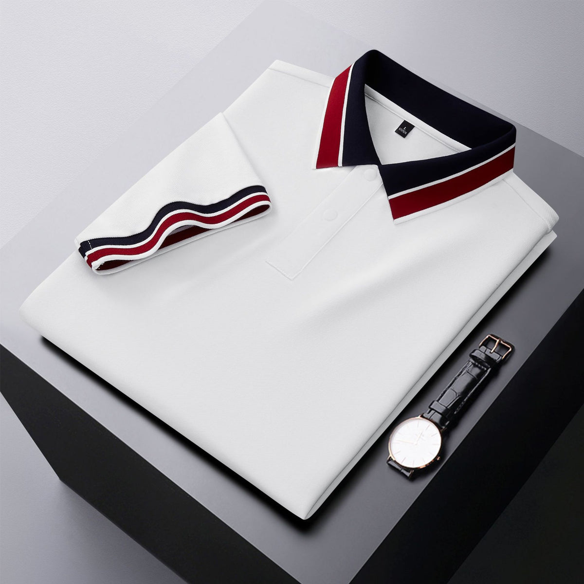 Elevate Your Style with Our Men's Short Sleeve Polo Shirt