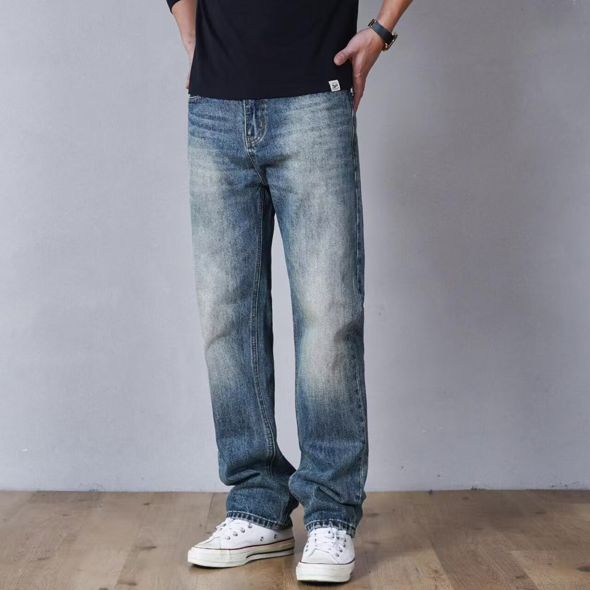 Ultimate Casual Straight Leg Jeans for Men and Women - Comfort Meets Style
