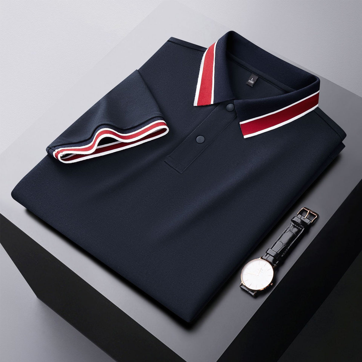 Elevate Your Style with Our Men's Short Sleeve Polo Shirt